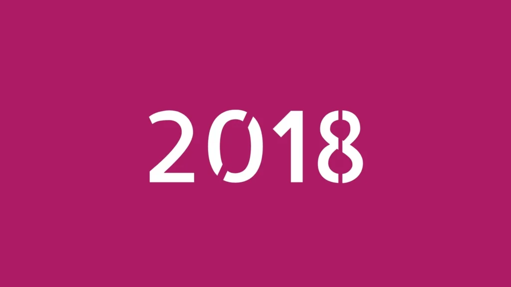 Looking back at 2018!