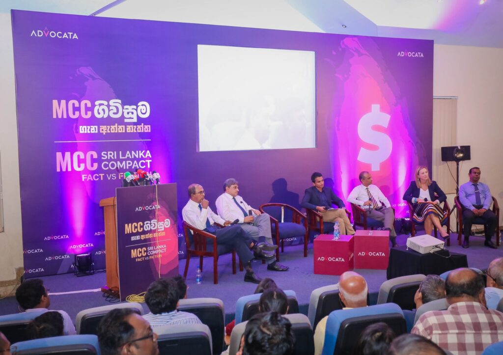 Prof. Amal Kumarage, Dr. Saman Widanapathiranage and Mr. Sarath Jayatilaka’s insights on $480 million MCC compact projects