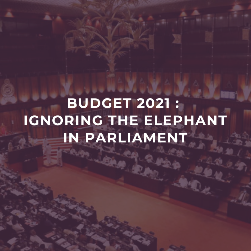 Budget 2021 : Ignoring the elephant in Parliament