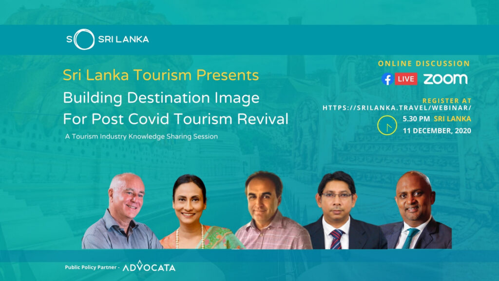 Online Discussion: Building The image of destination Sri Lanka in the post COVID-19