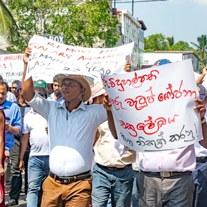 ලංකාවේ උද්ඝෝෂණ ගැන ආර්ථික විද්‍යාව කියන කතාව