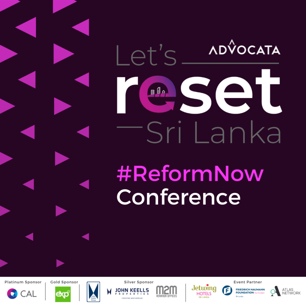 #ReformNow Conference: Let’s Reset Sri Lanka