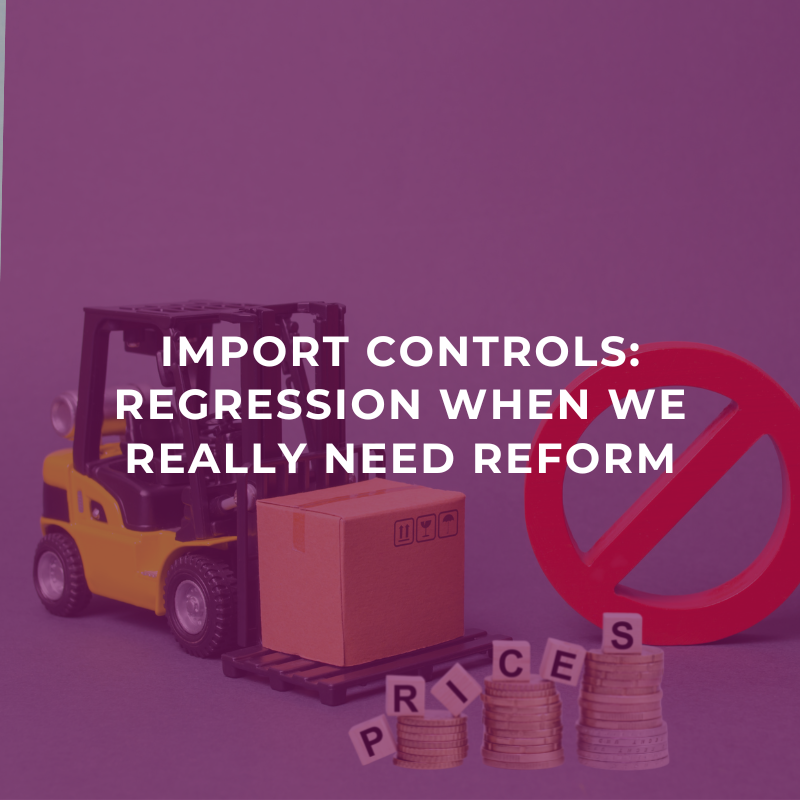 Import controls: Regression when we really need reform