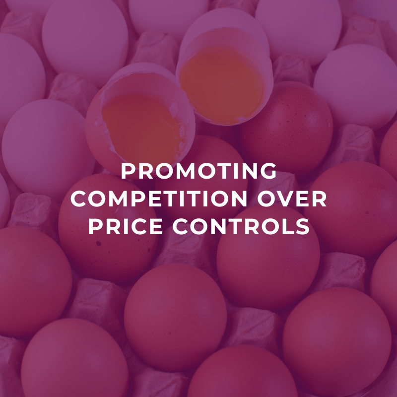 Promoting competition over price controls