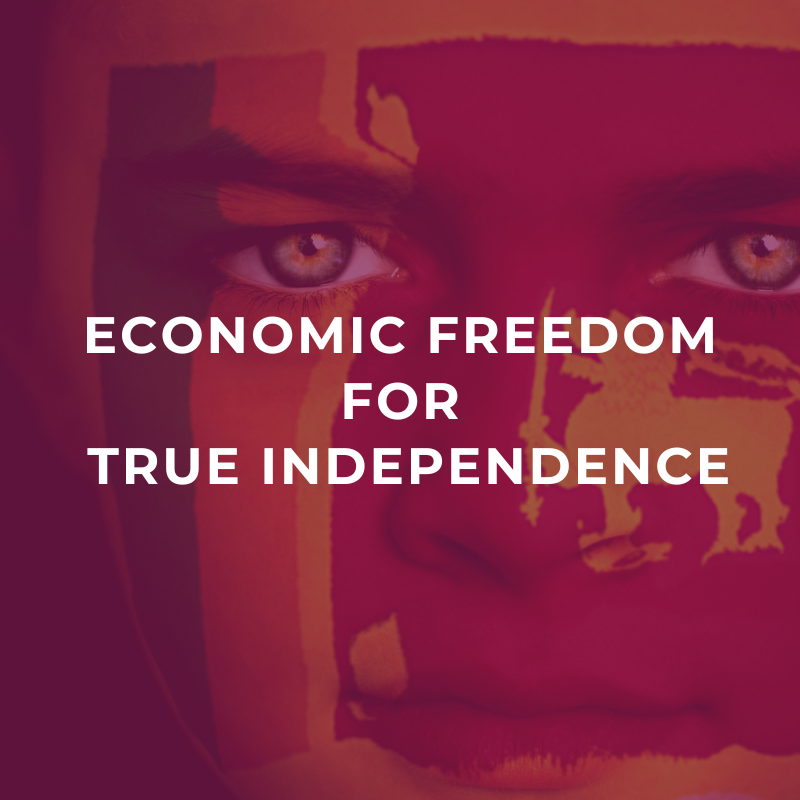 Economic freedom for true independence