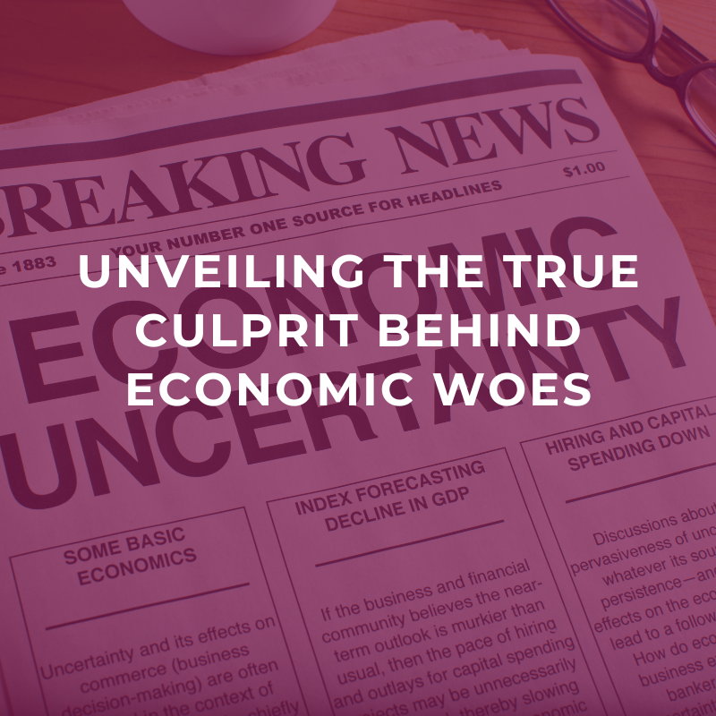 Unveiling the true culprit behind economic woes