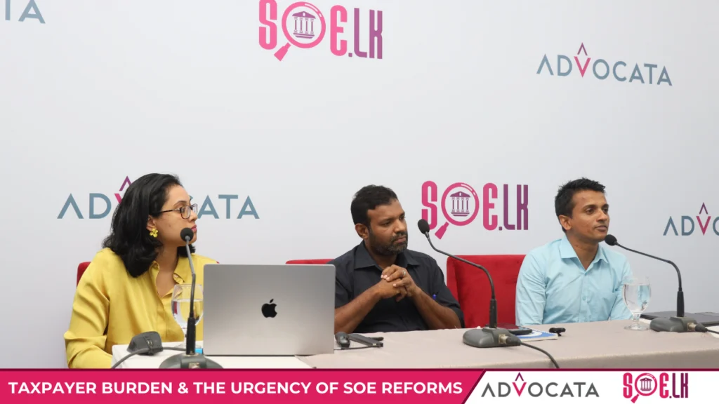 Media Coverage: SOE Losses Costing LKR 141,809 per Sri Lankan Household