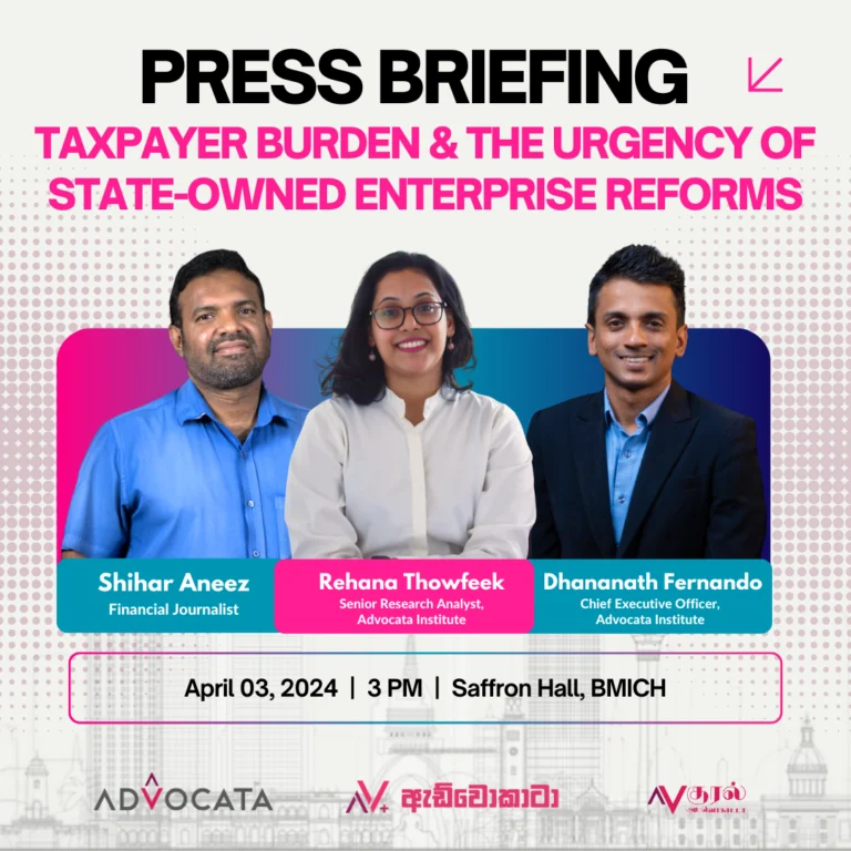 Taxpayer Burden & The Urgency of State-Owned Enterprise Reforms