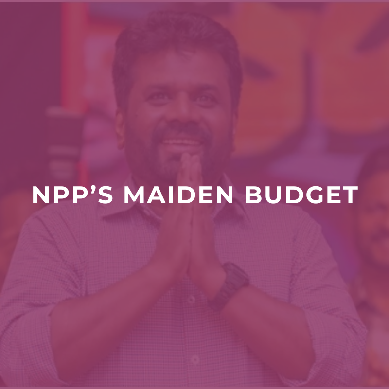 NPP’s maiden Budget
