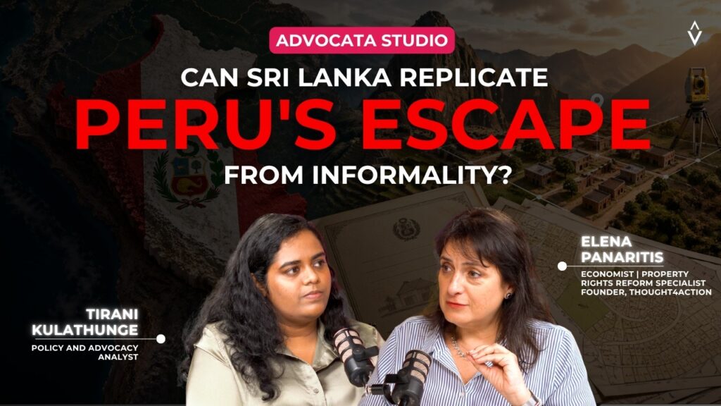 Can Sri Lanka Replicate Peru’s Escape from Informality?