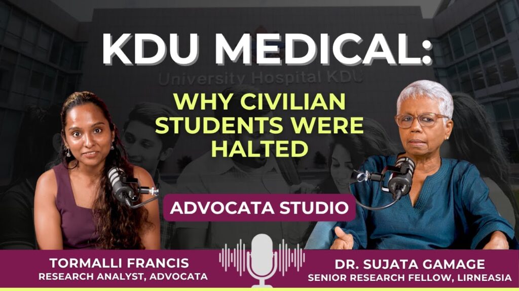 KDU Medical: Why Civilian Students Were Halted