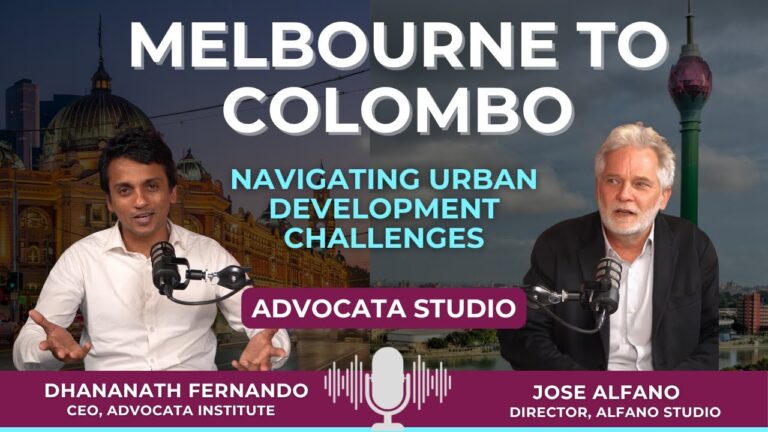 Melbourne to Colombo: Navigating Urban Development Challenges